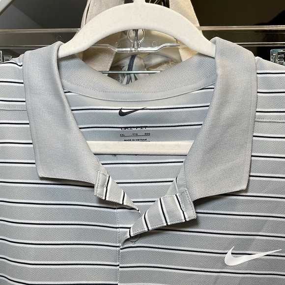 Men’s Nike Striped Dri-Fit Polo Sz XXL - Picture 4 of 4